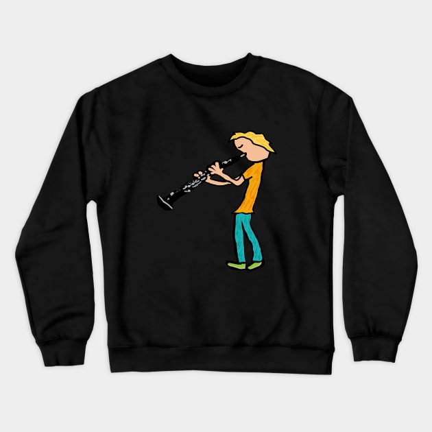 Oboe Crewneck Sweatshirt by Mark Ewbie